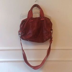 Marc Jacobs leather duffel bag
